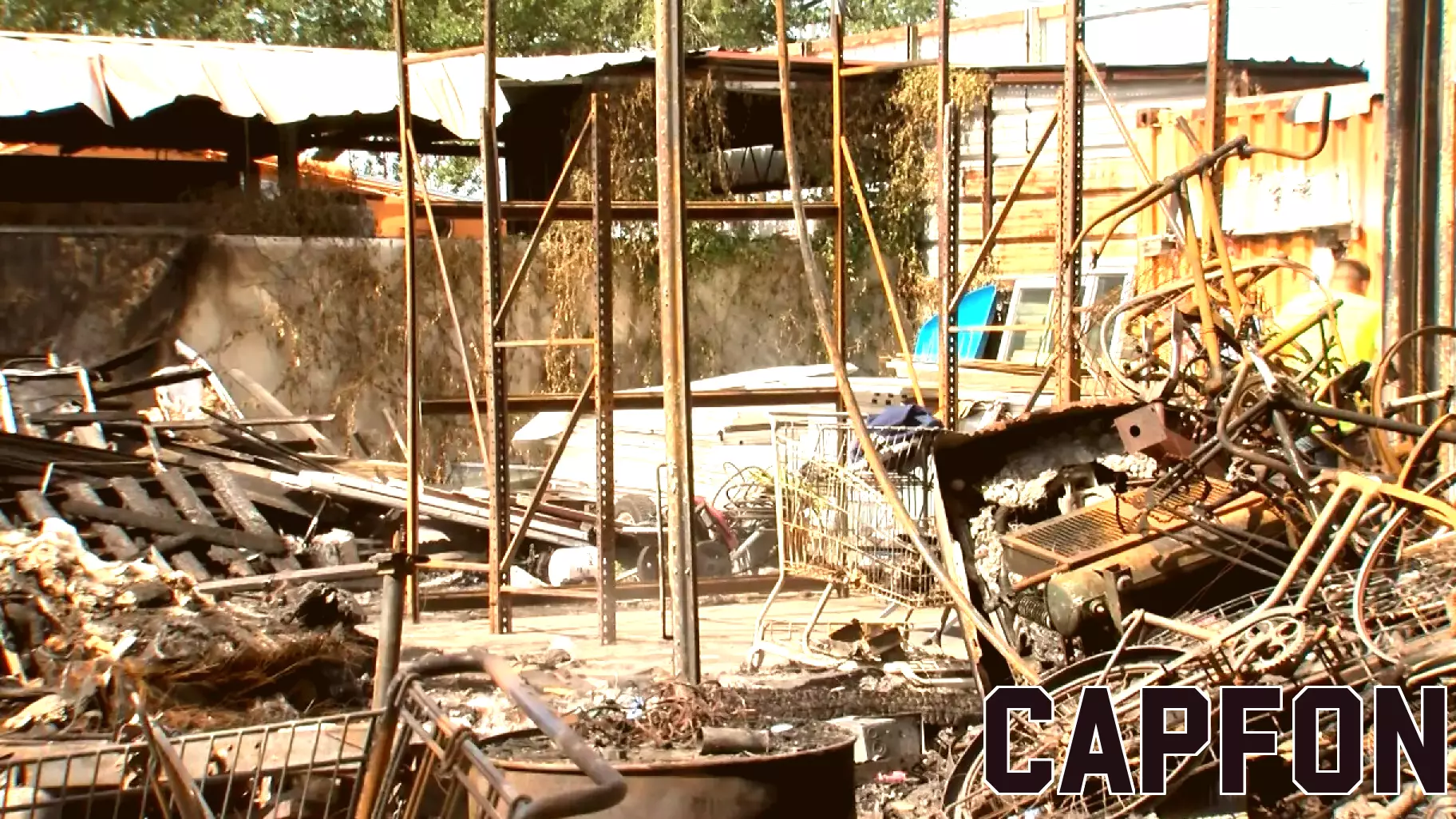 83-year-old Hillsborough County business owner cleaning up ruins after fire destroys inventory