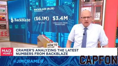 Blackblaze's legacy computer business is durable, but it's not growing, says Jim Cramer