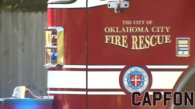 Fire crews responding to large fire at northwest Oklahoma City business