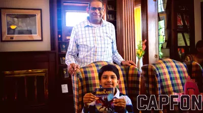 Inspiring Young Entrepreneurs: A Father's Role in His Son's Literary Journey